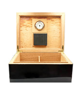 Load image into Gallery viewer, Walnut Burl Table Top Humidor (Pre-Owned)