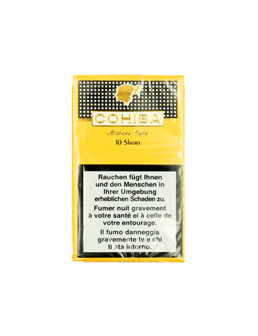 Cohiba Shorts 3.2" x 26 (Pack of 10)