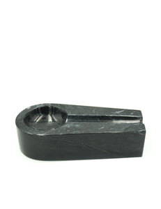 Marble Single Cigar Ashtray (Dark Gray)