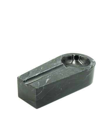 Marble Single Cigar Ashtray (Dark Gray)