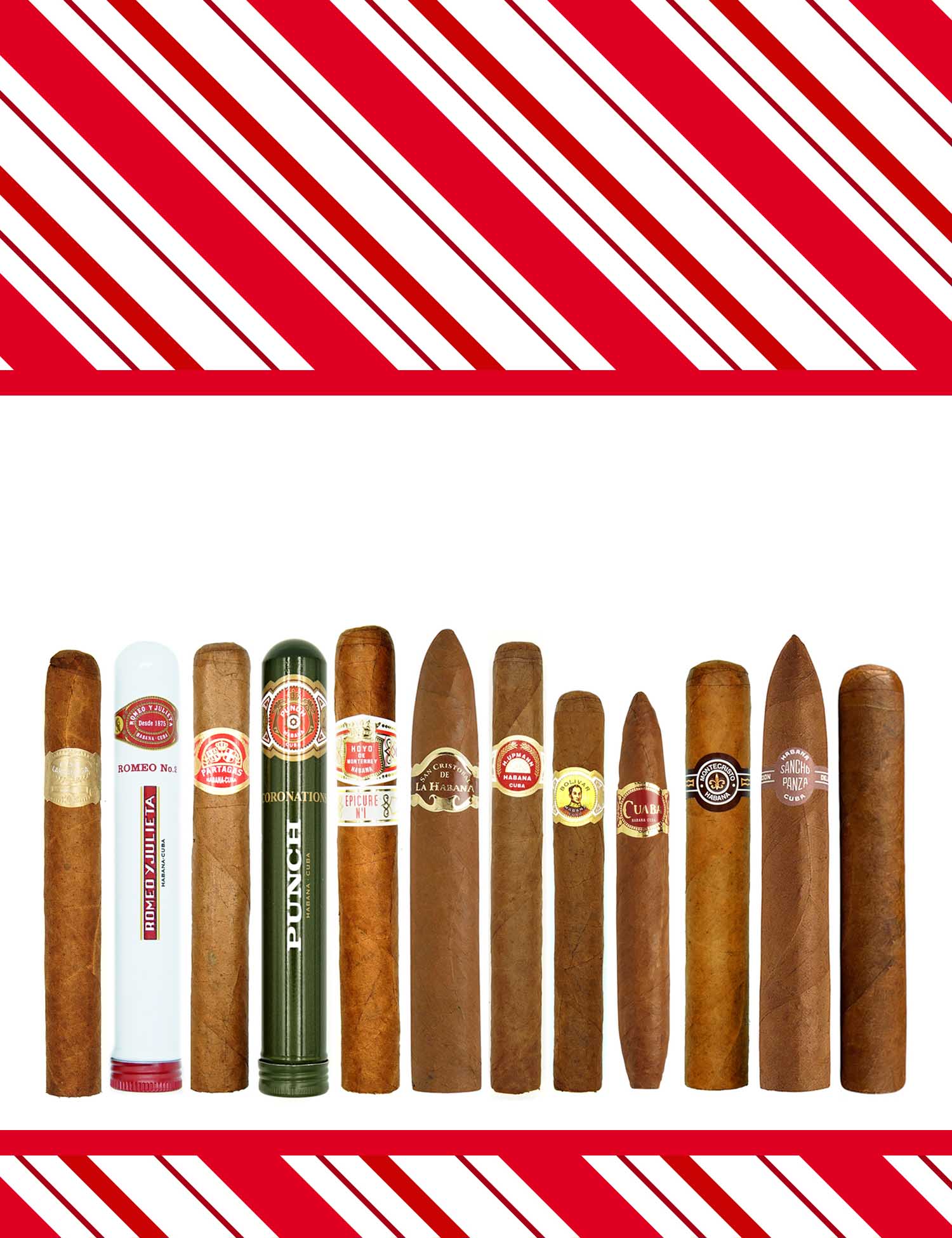 Twelve Days of Christmas Cuban Cigar Holiday Bundle