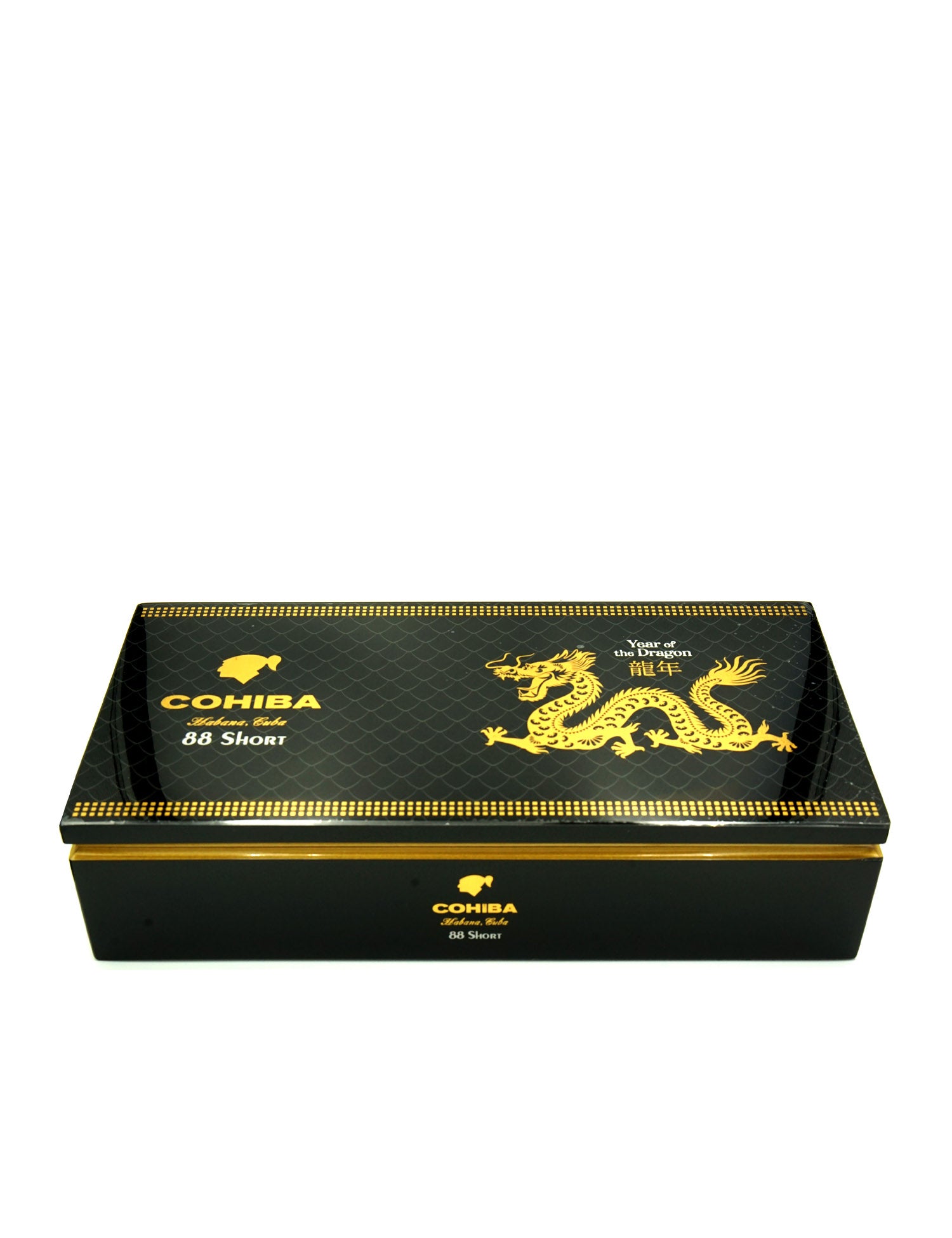 88 Cohiba Shorts Humidor Year of the Dragon Limited Edition 2024 3.2" x 26 (Box of 88)