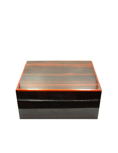 Savoy Ebony Macassar Table Top Humidor (Pre-Owned)