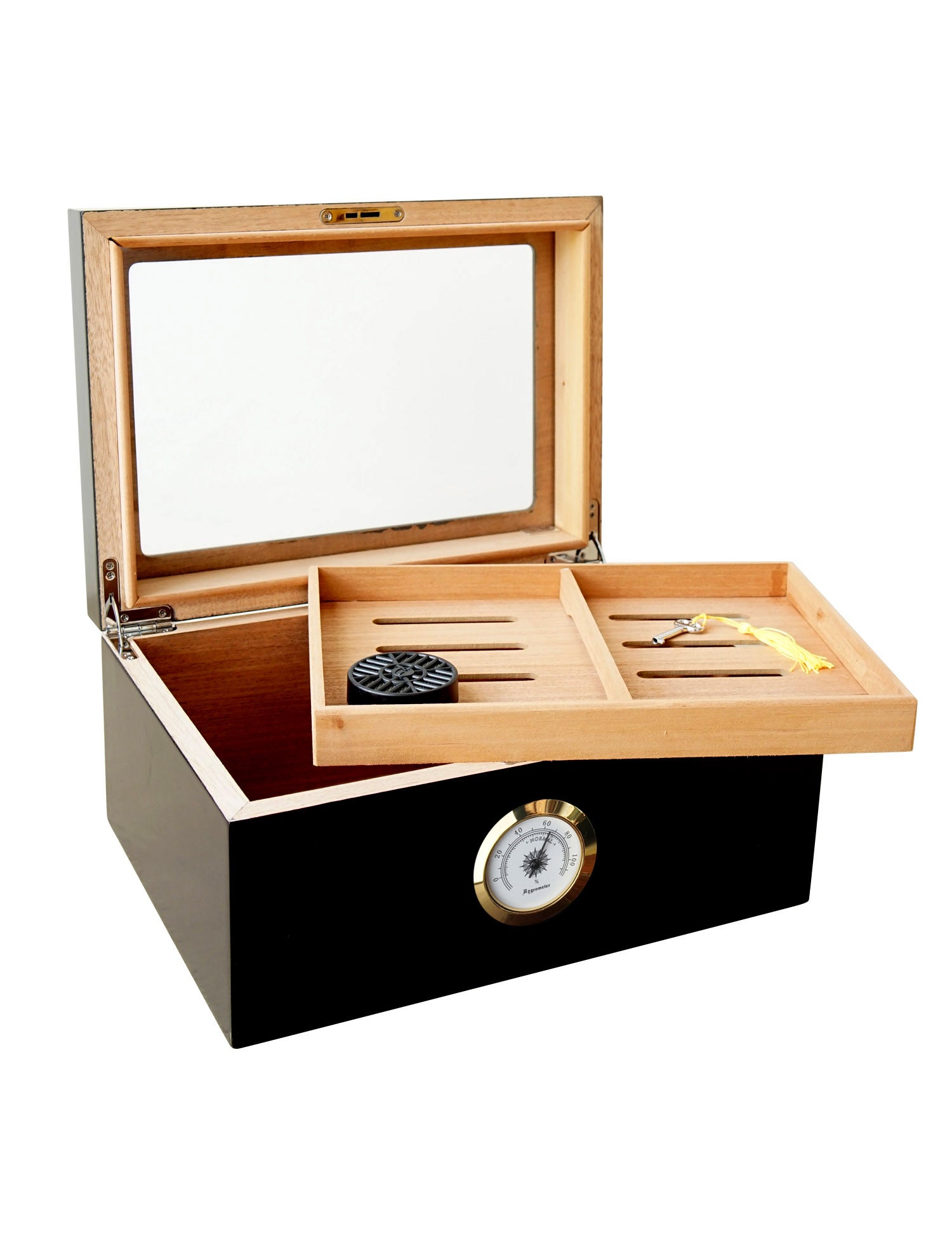 Bally NL Black Humidor Manila