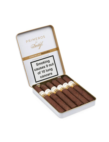 Davidoff Primeros Dominican Maduro 4.1" x 34 (Tin of 6)