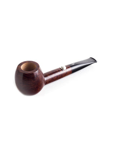 Savinelli Football Smooth Dark Brown 9mm. Tobacco Pipe