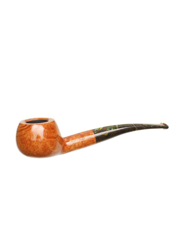 Savinelli Gianduja Smooth Natural 315 9mm. Tobacco Pipe