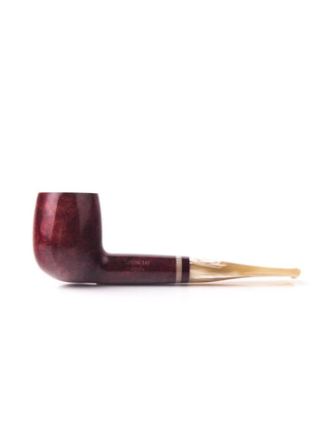 Savinelli Menta 128 Smooth Burgundy 9mm. Tobacco Pipe