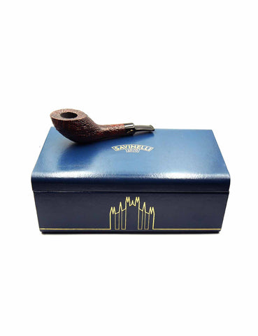 Savinelli Autograph Sab Nera 0160 6mm. Tobacco Pipe