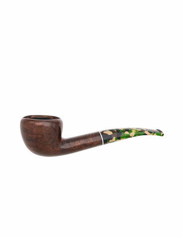 Savinelli Camouflage Smooth Dark Brown 316 9mm. Tobacco Pipe