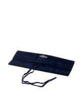 Load image into Gallery viewer, Savinelli Velvet Pipe Long Pouch (Dark Blue)
