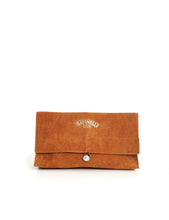 Load image into Gallery viewer, Savinelli Velvet Pipe and Tobacco Pouch (Light Brown)
