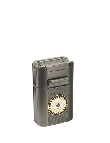Perdomo Quad Table Lighter (Gun Metal)