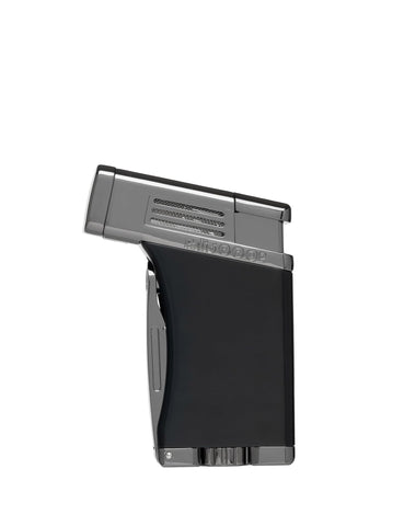 Palio Scorpius Single-Jet Lighter (Black/Gun Metal)