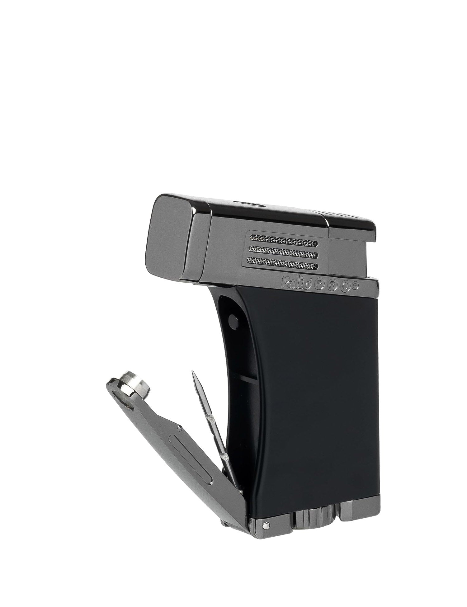 Palio Scorpius Single-Jet Lighter (Black/Gun Metal)