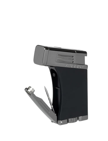 Palio Scorpius Single-Jet Lighter (Black/Gun Metal)