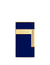 Load image into Gallery viewer, S.T. Dupont Slimmy Lighter (Blue/Golden)
