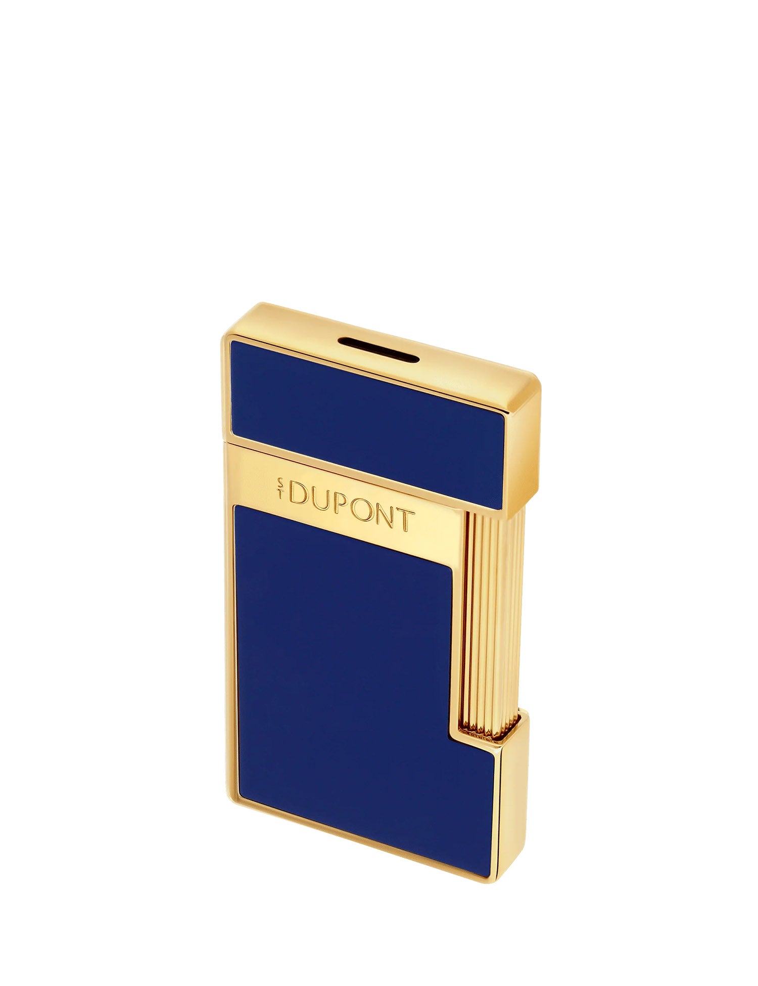 S.T. Dupont Slimmy Lighter (Blue/Golden)
