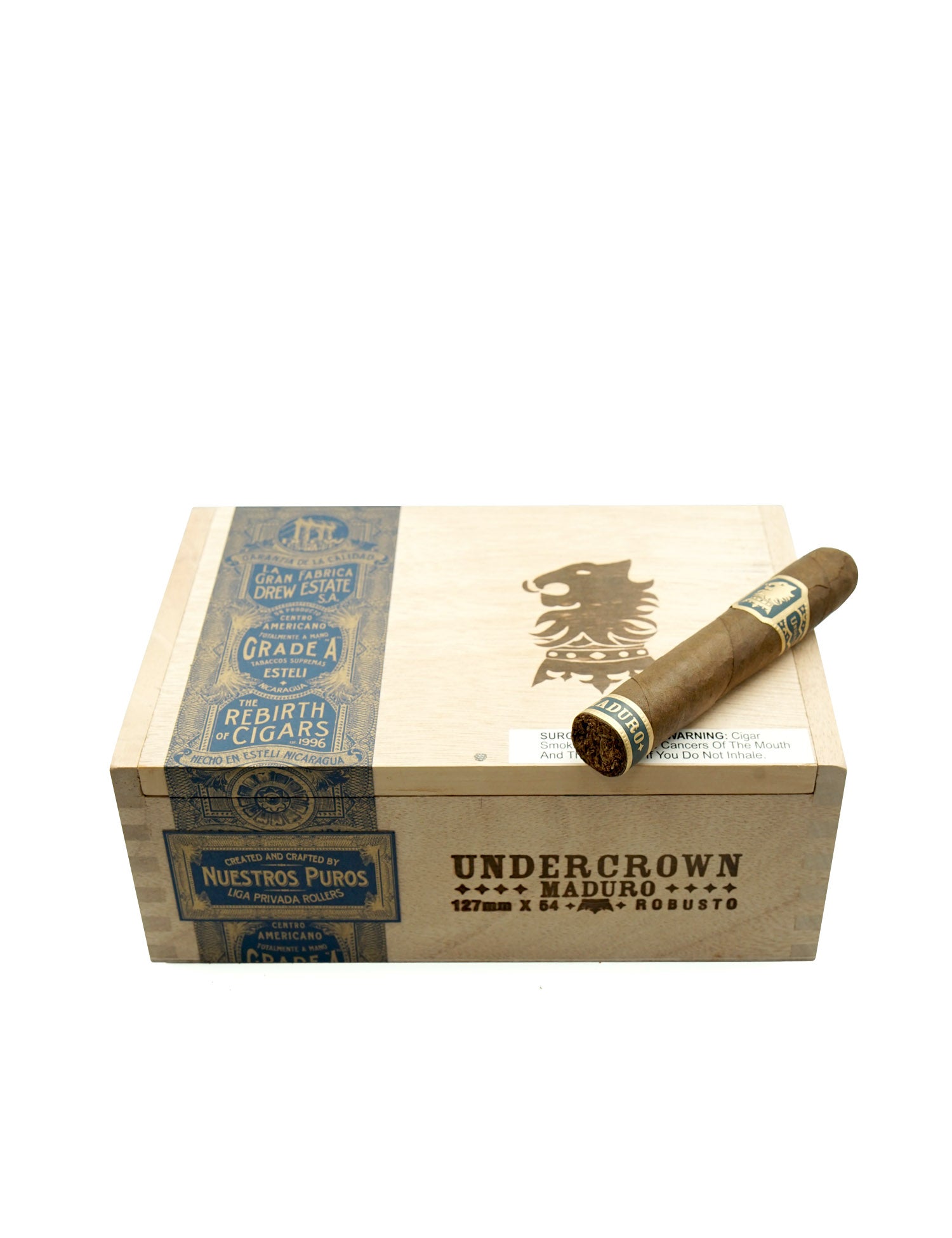 Liga Undercrown Maduro Robusto 5" x 54