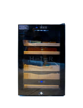 Load image into Gallery viewer, The Apollo Single-Door Thermo-Electric Humidor (Polished Black)
