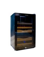Load image into Gallery viewer, The Apollo Single-Door Thermo-Electric Humidor (Polished Black)
