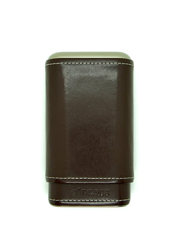 Xikar Envoy 3-Cigar Case (Cognac)