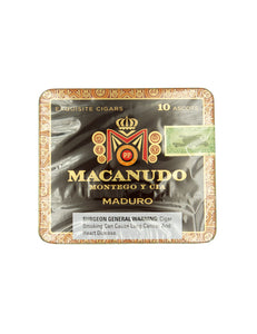 Macanudo Maduro Ascots 4" x 32 (Tin of 10)