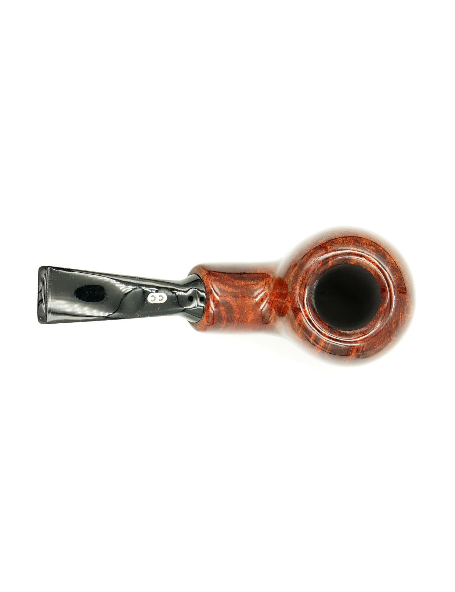 Chacom Reverse Calabash Brilliant Brown Tobacco Pipe