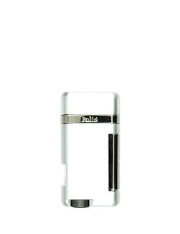 Palio Lazio Single-Jet Lighter (Silver)