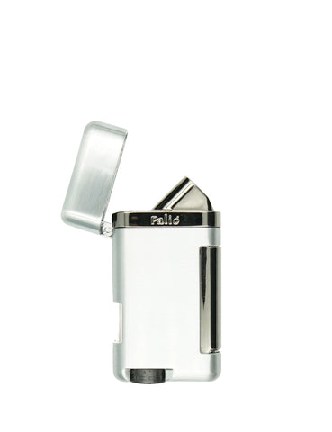Palio Lazio Single-Jet Lighter (Silver)